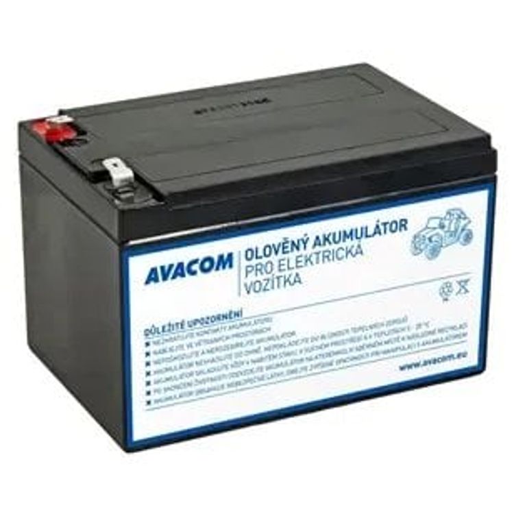 Tootefoto - Avacomi aku AVACOM N hradn bateria (pliiaku) 12V 12Ah Peg P rego F2 jalutusk rule