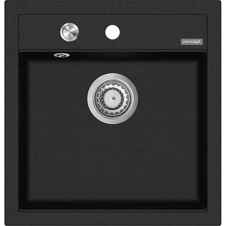 Tootefoto - CONCEPT DG00C50BC Granite Kitchen Sink without drainer black