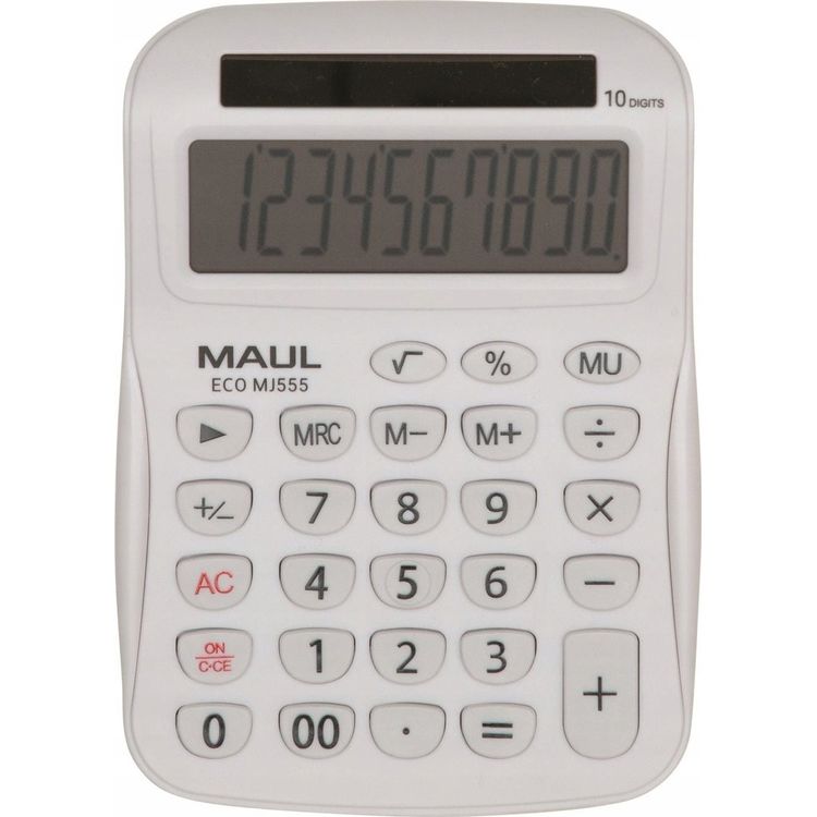 Tootefoto - Jakob Maul GmbH ECO MJ 555 Tischrechner wei (7263502)
