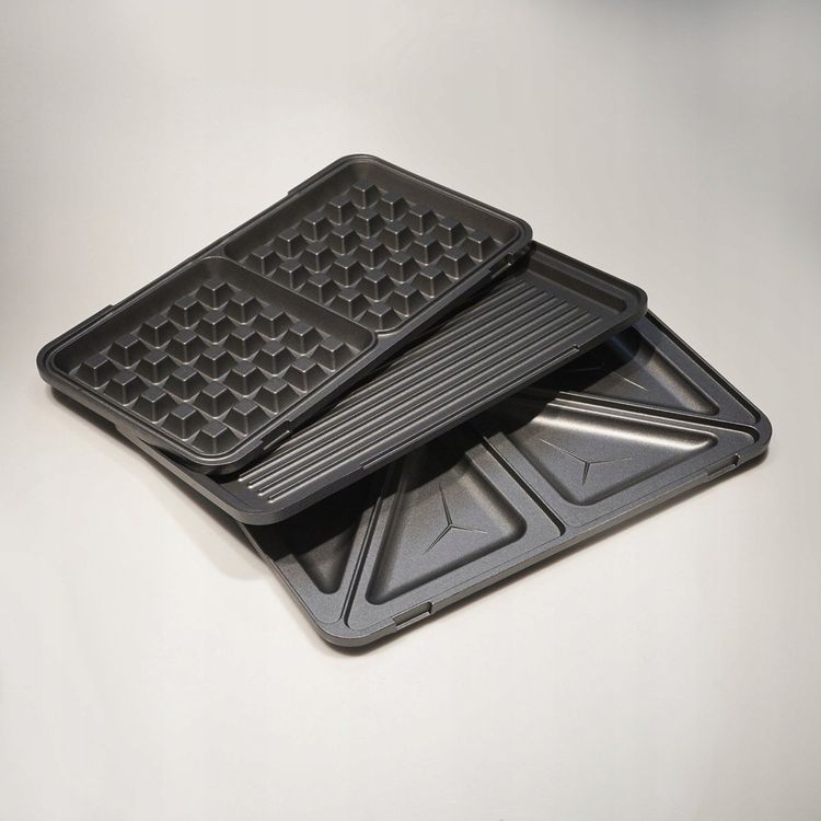 Tootefoto - Tiross r ster 3 in 1, 900 W, vahetatavad vahet kid, vahvliv ileivagrill, TIROSS TS-9655