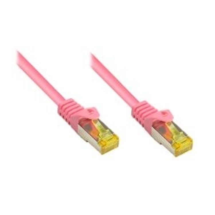 Tootefoto - Alcasa 15m Cat7 RJ-45 v rgukaabel Magenta S/FTP (S-STP)