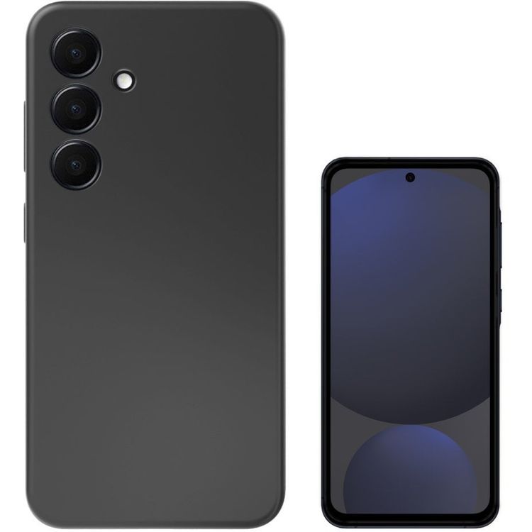 Tootefoto - 4smarts Silicone Case Cupertino Samsung Galaxy A36 schwarz (541335)