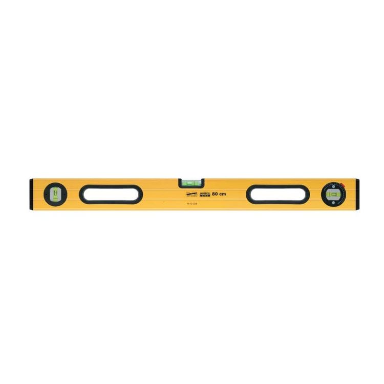 Tootefoto - Modeco Painted spirit level with 3 eyes 150cm - MN-70-215