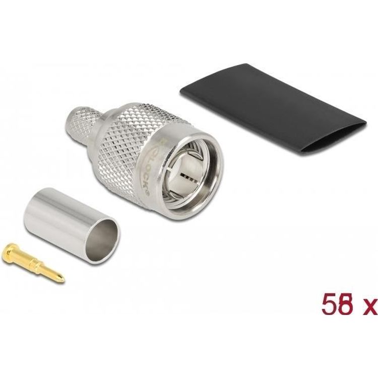 Tootefoto - DeLOCK 90030 koaksiaalpistik hendus Terminaals lme kontroller 5 tk 75