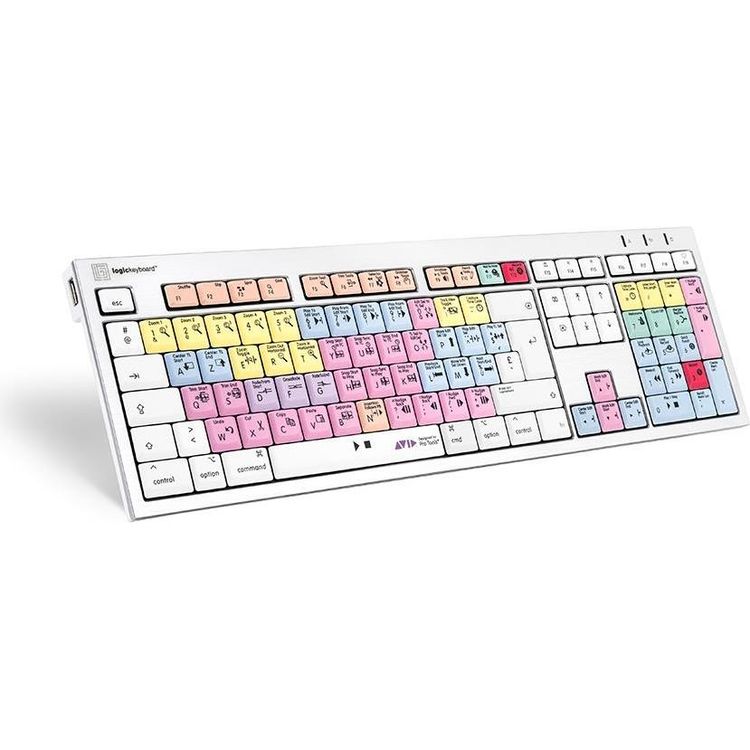 Tootefoto - Logickeyboard LKB-PT-CWMU-FR. Tastatur Formfaktor: Standard. Tastatur-Stil: Gerade. bertragungstechnik: Verkabelt, Ger teschnittstelle: USB, Tastatur-Schl sselschalter: Mechanisch