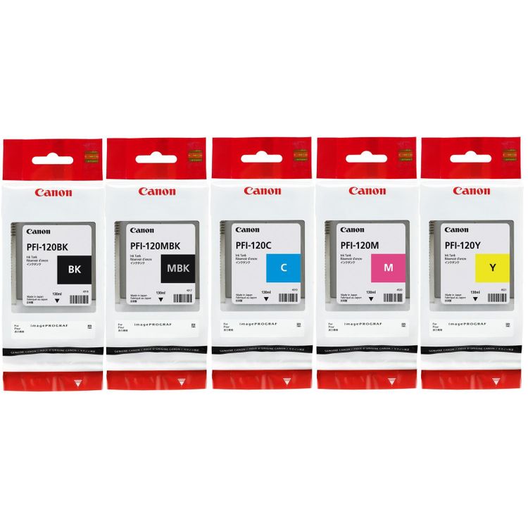 Tootefoto - Canon Original PFI-120 Druckerpatronen - 5er Multipack