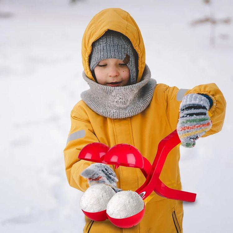 Tootefoto - Jamara Schneeballzange Duo 38cm rot