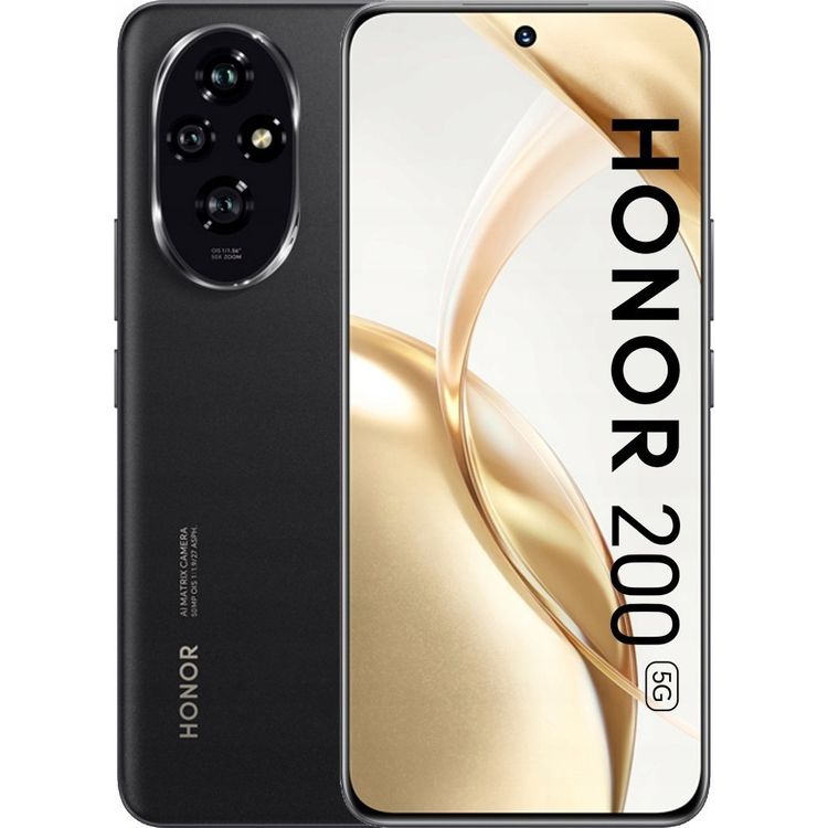 Tootefoto - Honor 200 5G Smartphone 12/512GB Black (6936520843763)