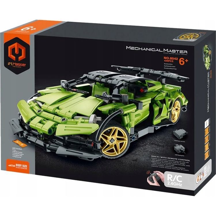 Tootefoto - IM.MASTER RC racing car lime 429pcs 8042