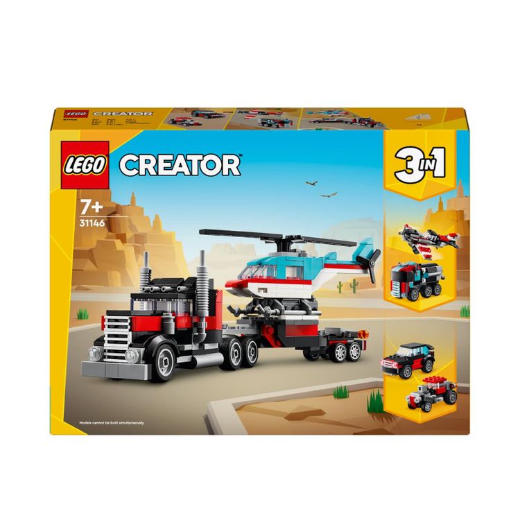 Tootefoto - LEGO Creator 31146 Flatbed Truck and Helicopter