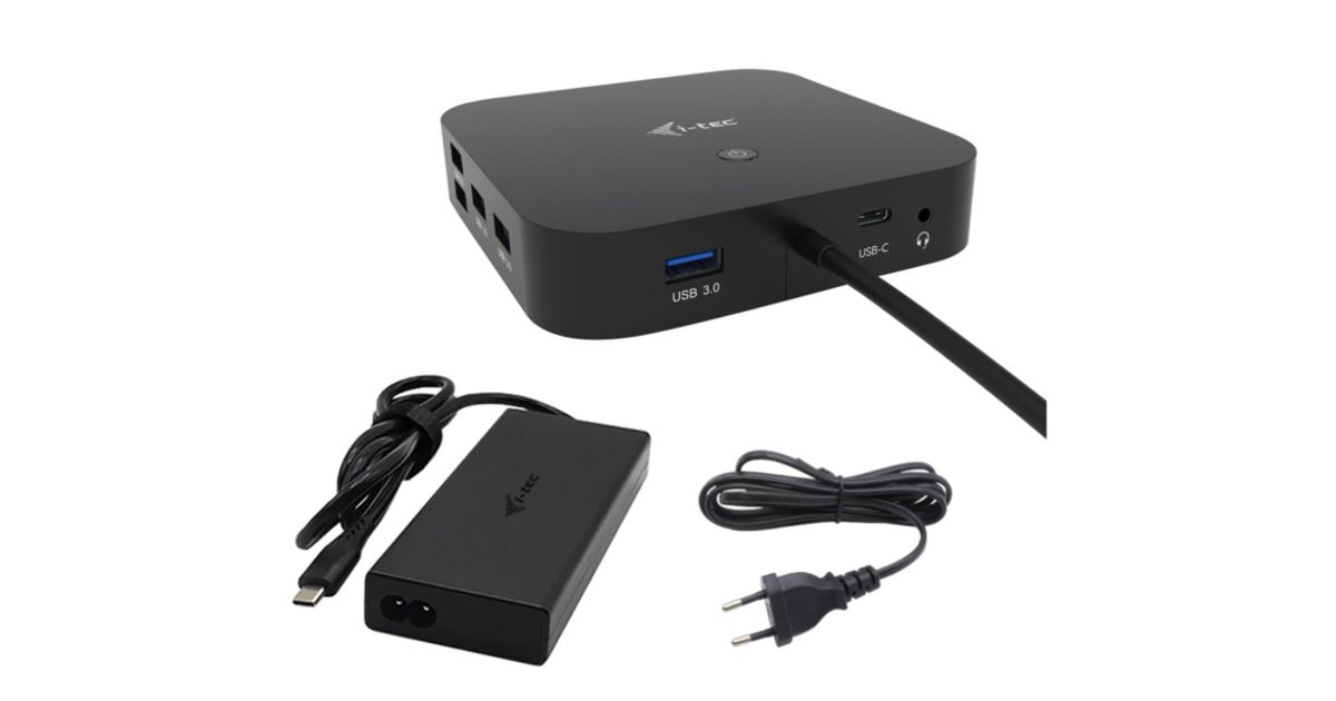 I-tec USB-C Docking Station met 2 x HDMI en 11 poorten kopen