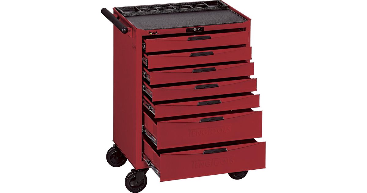 Tool trolley Teng Tools Tool trolley 282 elements TCM282 Tool carts