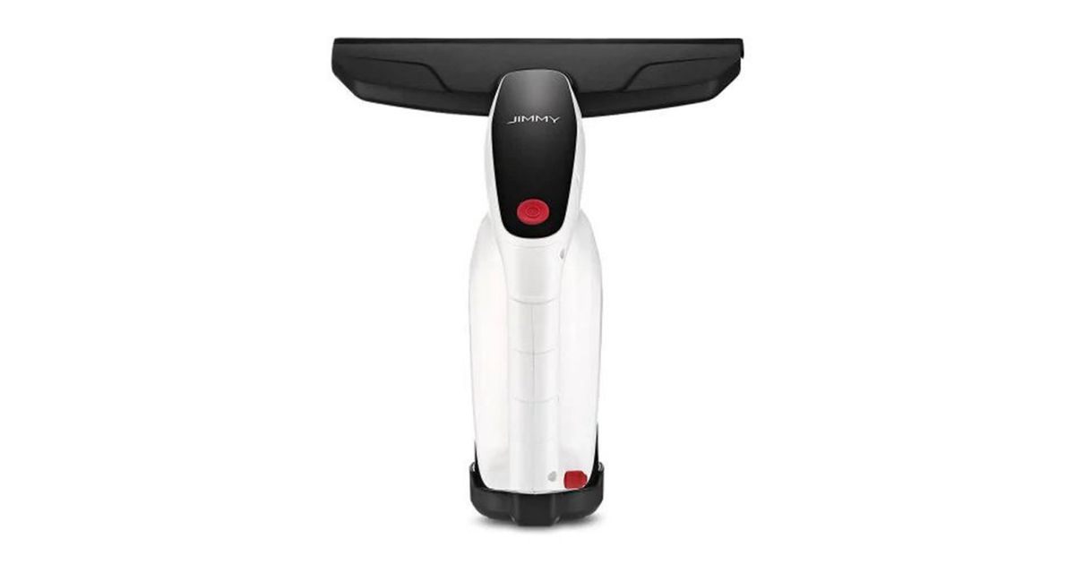 Jimmy Window Glass Vacuum Cleaner VW302 Cordless, White Window