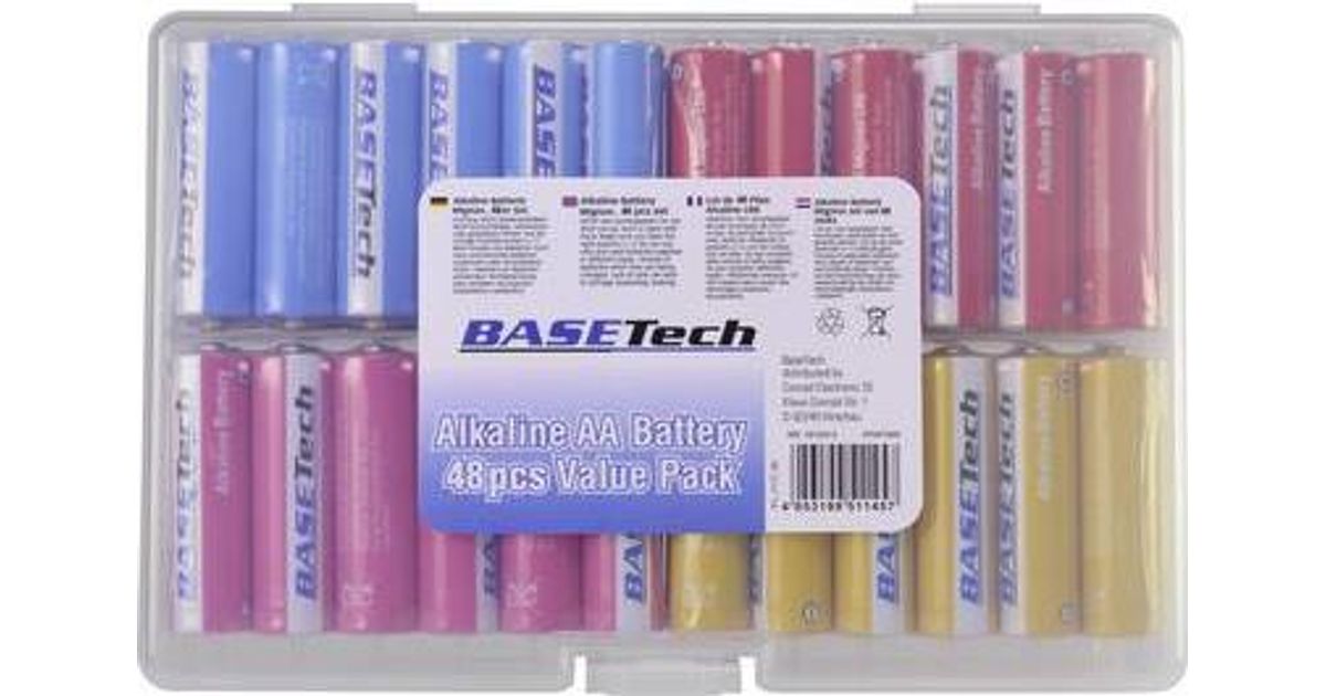 Mignon (AA)-Batterie Alkali-Mangan 2650 mAh 1.5 48 St. (1613313) - Alkaline batteries - Batteries and - Audio-video - MT Shop