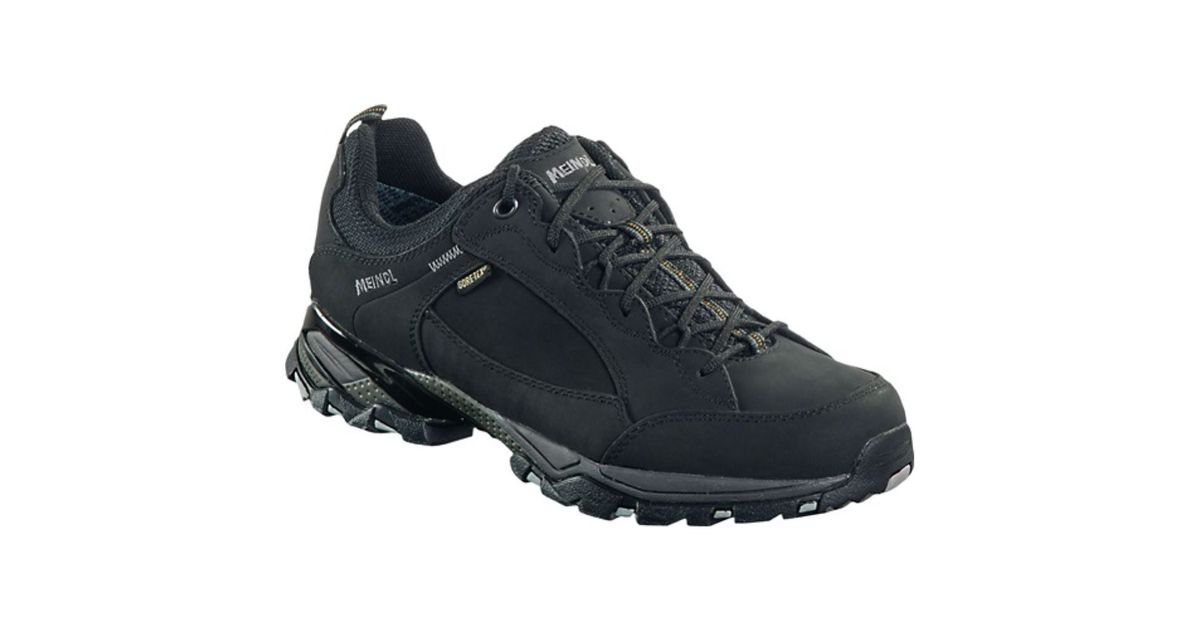 LUKAS MEINDL leisure shoe Toledo GTX size 41.5 - 7.5 black leather Gore ...