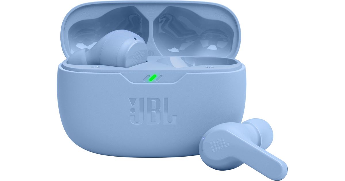 JBL Wave - Wireless Bluetooth Beam - Headphones True - Audio-video Shop In-ear Stereo Calls/Music/Sport/Everyday Blue Headset (TWS) MT