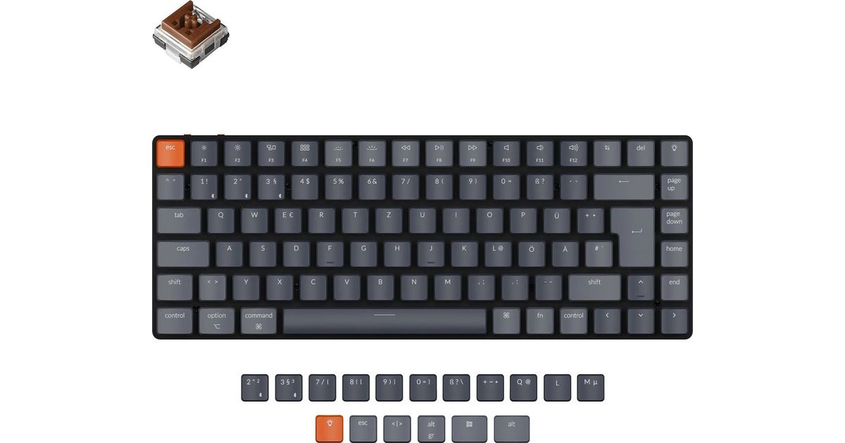 Keychron K3 V2 Keychron Optical Keyboard (K3E3DE) Gaming keyboards