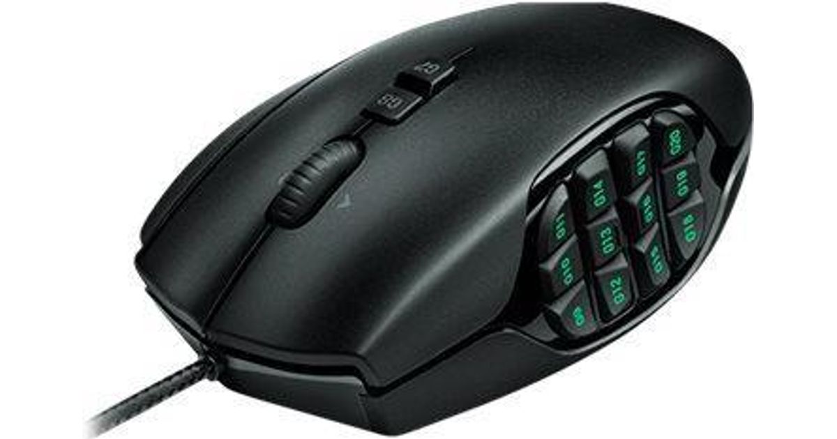 Logitech G G600 MMO mouse USB Type A Laser 8200 DPI Mouses with wires Input devices IT equipment MT Shop