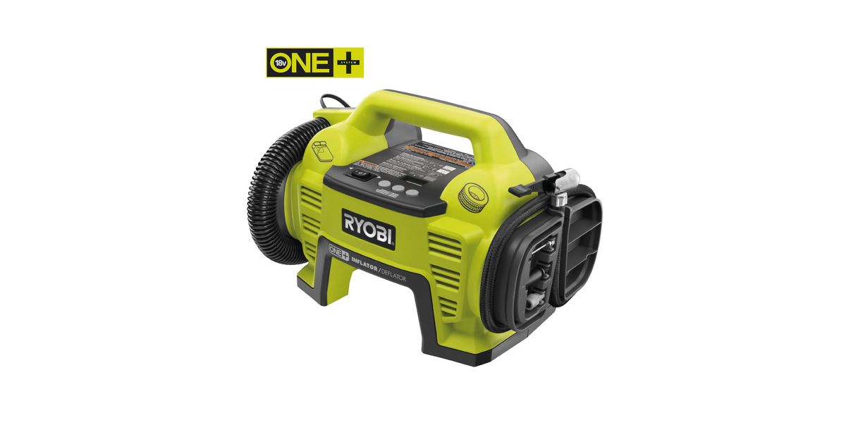 Ryobi R18I 0 electric air pump 2.5 bar 1.4 l min Compressors Pneumatic tools Tools and accessories MT Shop