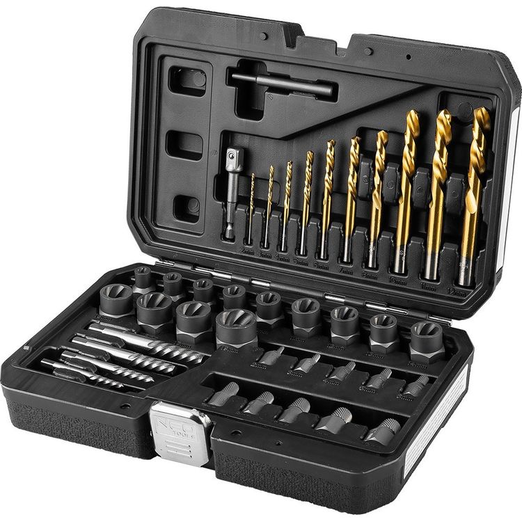 Tootefoto - Seadke kahjustatud kruvidele (harjutuste ja kriimustustega), 40 elementi