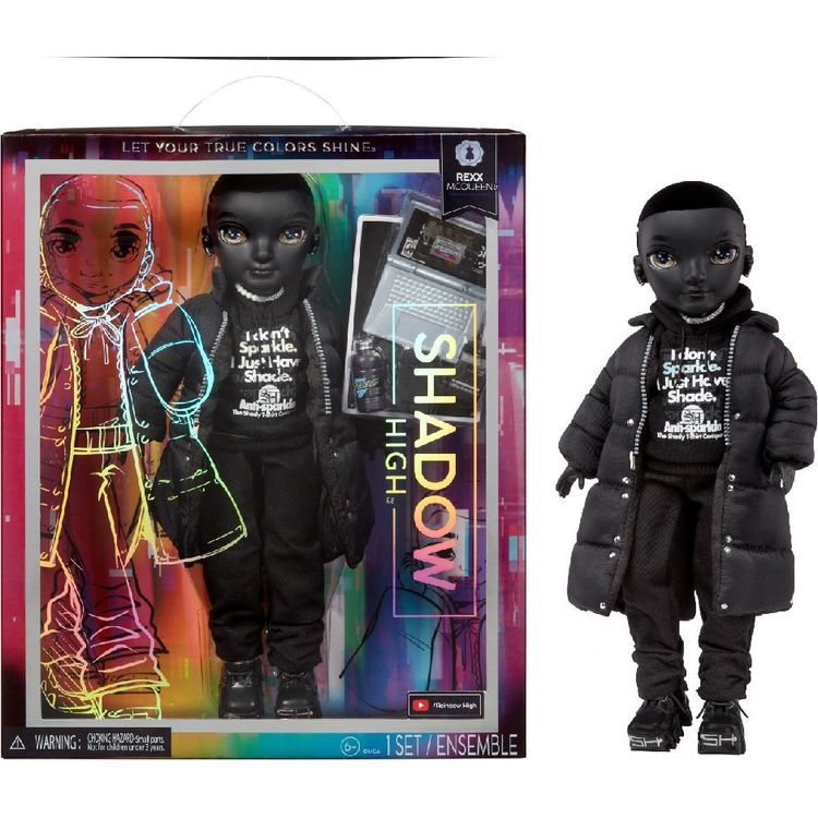 Tootefoto - MGA Doll Shadow High S23 Fashion Doll Rexx Mcqueen