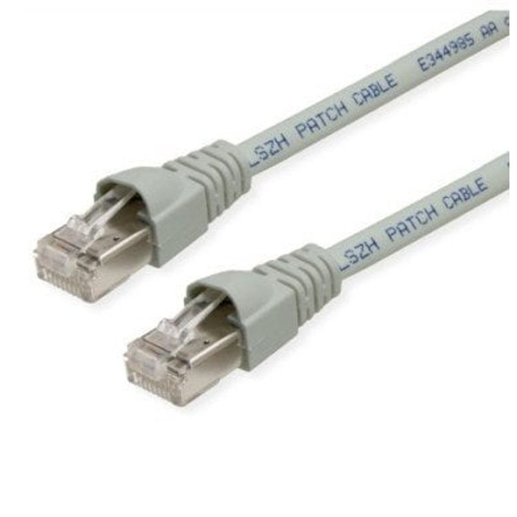Tootefoto - TELEG RTNER RJ45 Patch Cord S/FTP, Cat.6A, LSZH, szary, 8,5 m