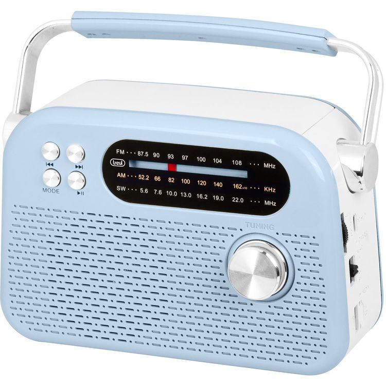 Tootefoto - Raadio Trevi RDA70BR04 USB Micro SD sinine