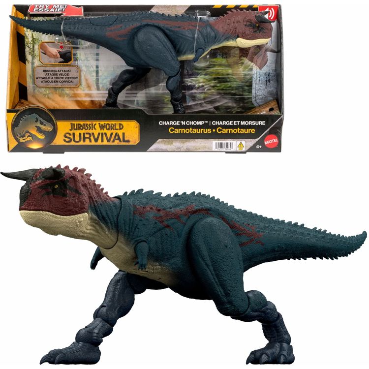 Tootefoto - JURASSIC WORLD Carnotaurus 43cm JKG85 /2 heliga
