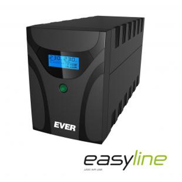 Tootefoto - Ever EASYLINE 1200 AVR USB Liini-interaktiivne 1,2 kVA 600 W 4 vahelduvvoolu kontakt
