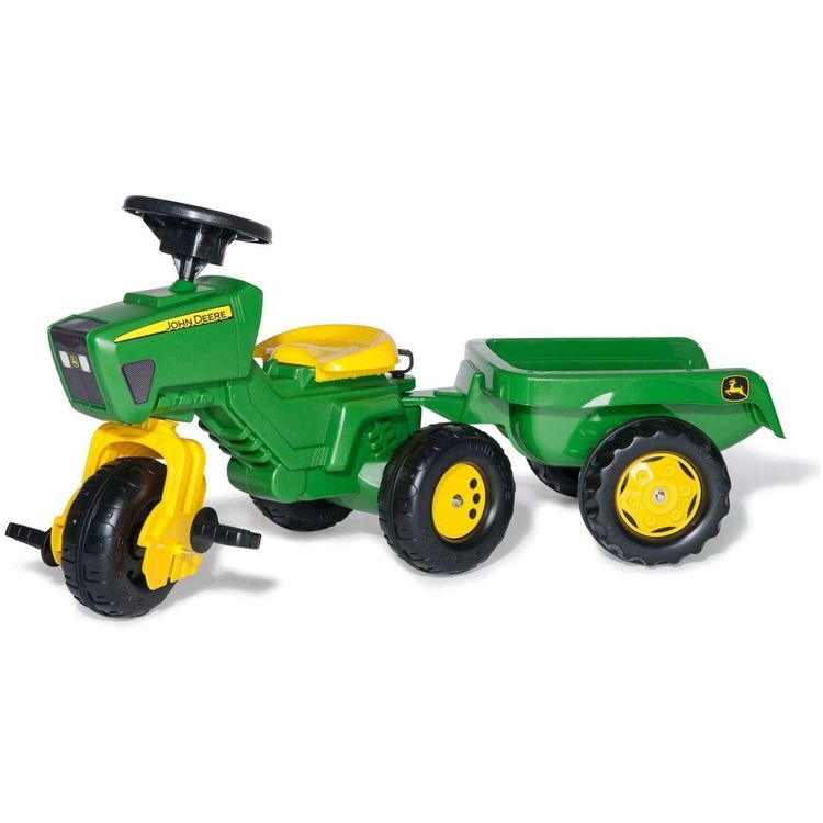 Tootefoto - Rolly Toy 052769 Raator Rolly-Kid John Deere 3-rattaline haagis