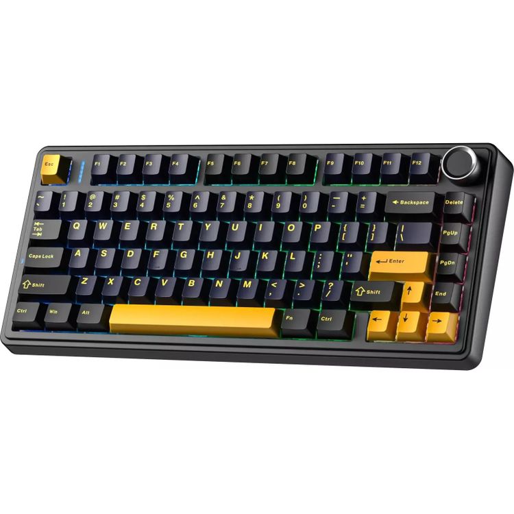 Tootefoto - F75 EN / RU Layout Mechanical Gaming keyboard Thunder black