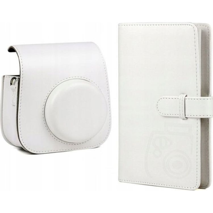 Tootefoto - LoveInstant Cover Set 2in1 mbris mbris Fuji Instax Mini 11 + Album White jaoks