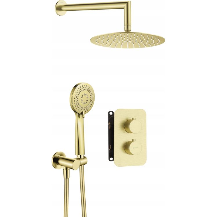 Tootefoto - Deante du ikomplekt Varjatud du ikomplekt termostaadi BOX-iga