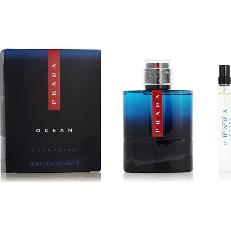 Tootefoto - Prada Zestaw Perfum dla Kobiet Prada Luna Rossa Ocean EDT 2 Cz ci