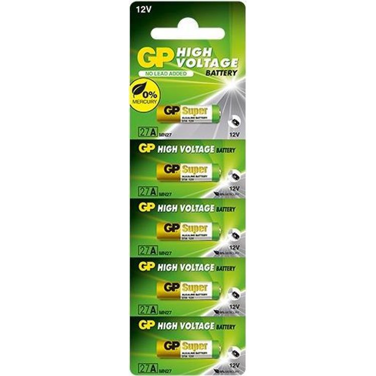 Tootefoto - GP Batteries High Voltage 27A hekordne patarei Aluseline