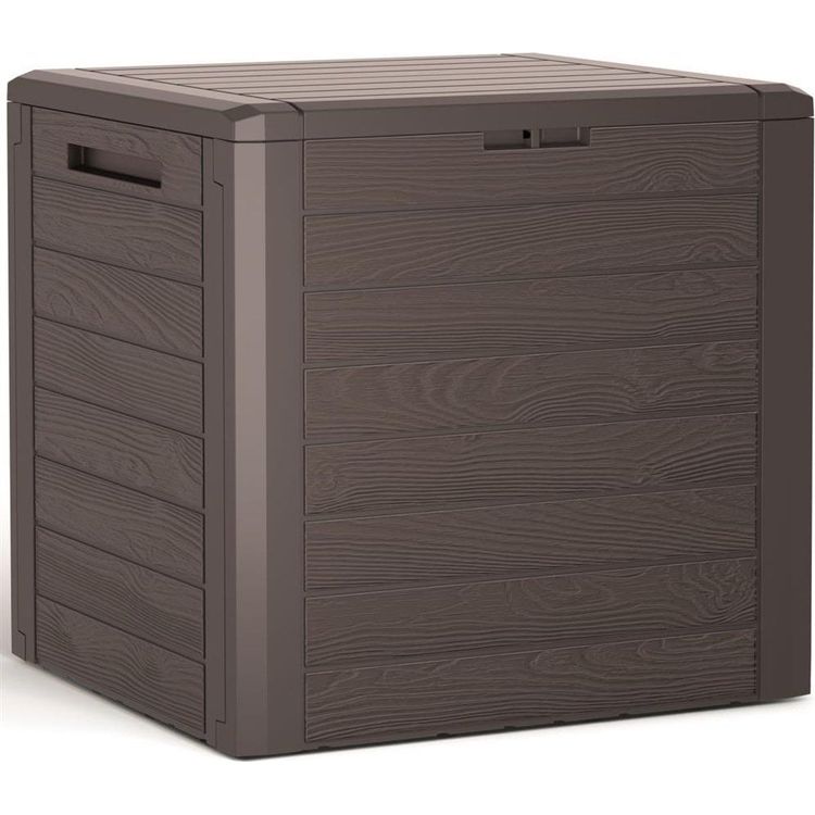 Tootefoto - Prosperplast WoodeBox aiakast 140 l Pruun