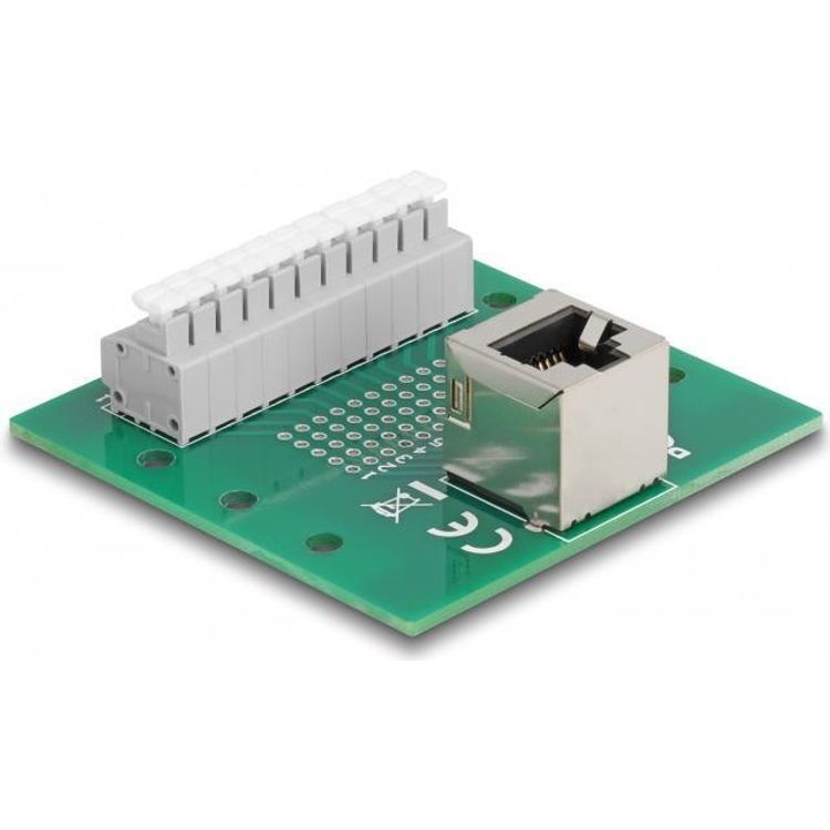 Tootefoto - DeLOCK 67013 terminaliplokk Roheline, Hall