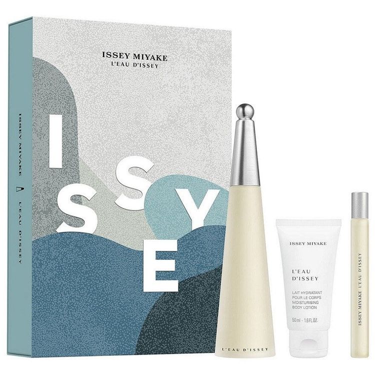 Tootefoto - SET ISSEY MIYAKE L'Eau d'Issey EDT pihusti 100 ml + EDT sprei 10 ml + KEHALOOM 50 ml
