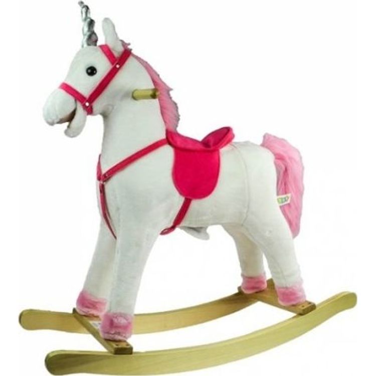 Tootefoto - Lean Sport kiikhobune Unicorn White Sounds 75 CM