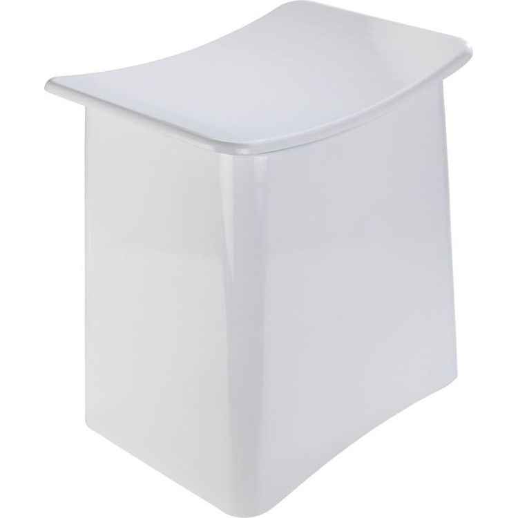 Tootefoto - Pesukorv istmega, valge, 2in1, WENKO