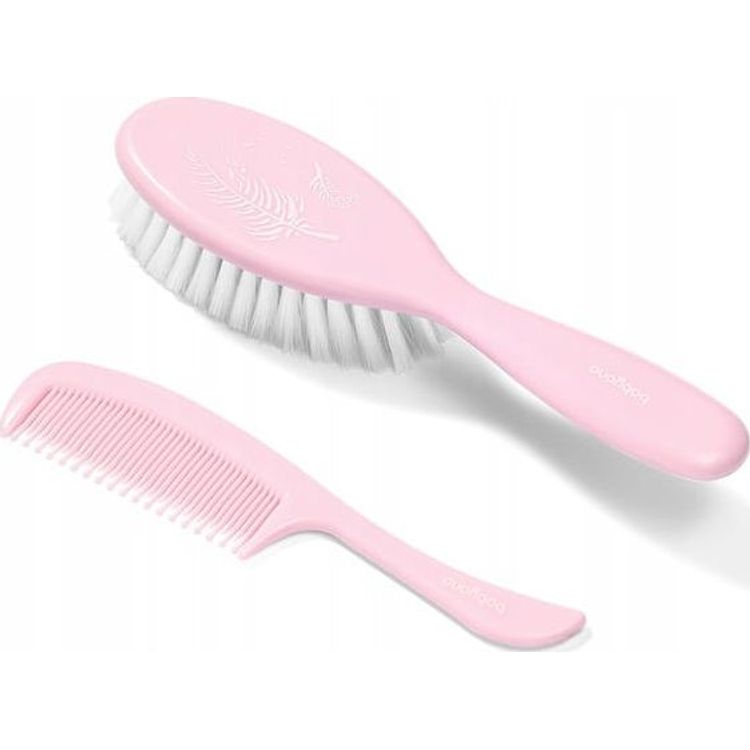 Tootefoto - Babyono Baby pink brush and comb Baby Ono