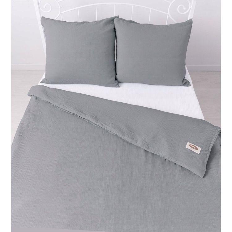 Tootefoto - Musliin puuvilla voodipesu (220x200-1,70x80-2)