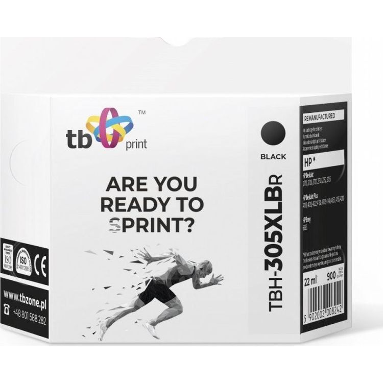 Tootefoto - TB Print ink Refurbished black ink for HP DeskJet 2710 TBH-305XLBR