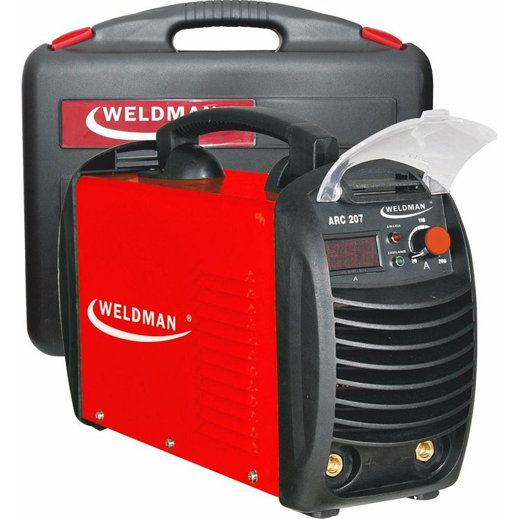 Tootefoto - Weldman INVERTER WELDING MACHINE WELDMAN ARC-207 /PLASTIC CASE D103014