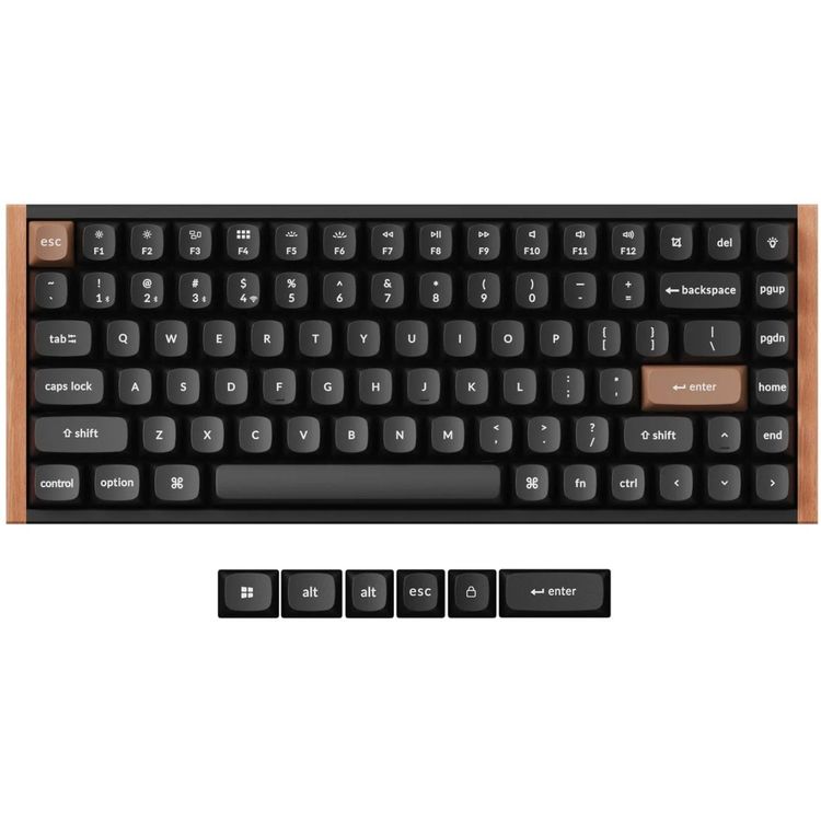 Tootefoto - Klawiatura Keychron K2 HE Special Version Gateron Double-Rail Magnetic Nebula (K2H-F1)