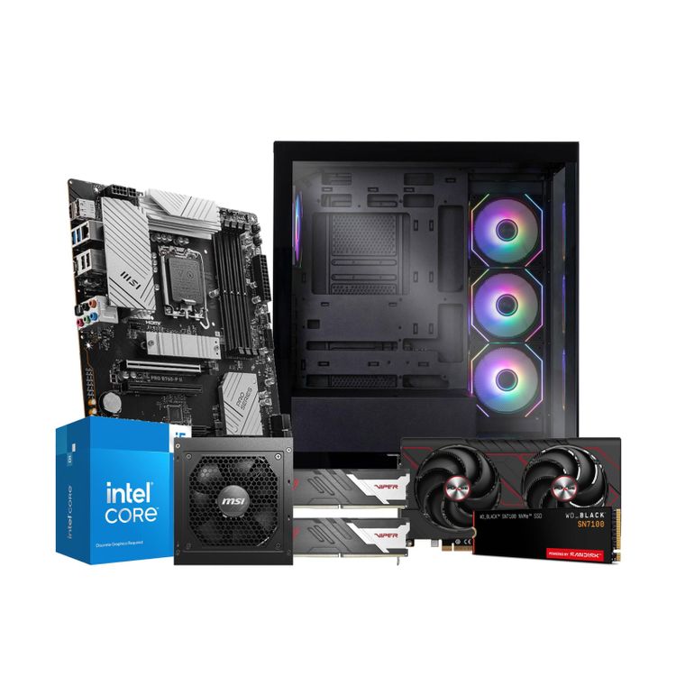 Tootefoto - Recommended Core i5 14400F/32GB/1TB/RX 9060 XT set