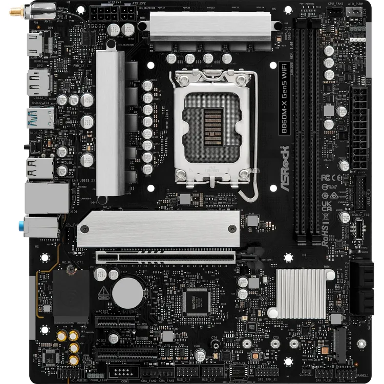 Tootefoto - ASROCK B860M-X GEN5 WIFI (1851) (D) (90-MXBSF-A0UAYZ)
