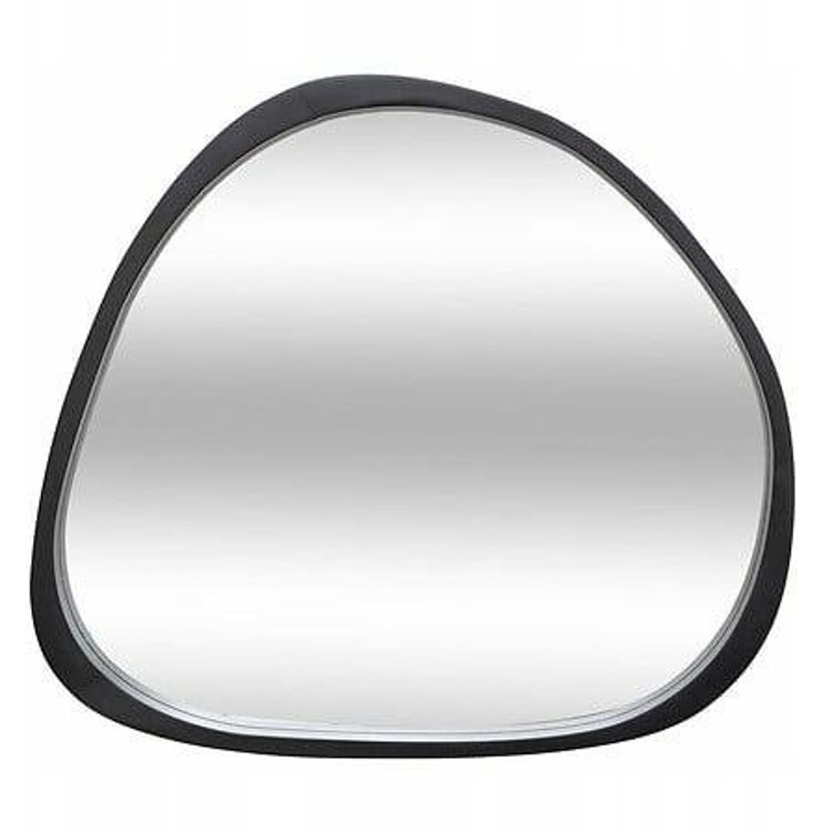 Tootefoto - WAYNE orgaaniline seinapeegel mustas raamis, 56,5 x 63 cm