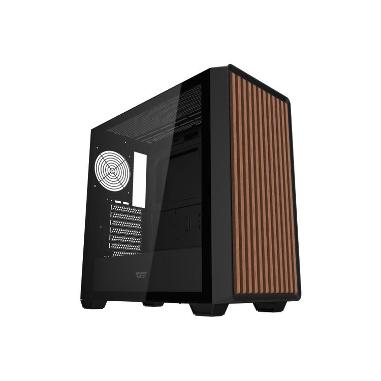 Tootefoto - Darkflash DS900WD computer case (black) + 4 fans