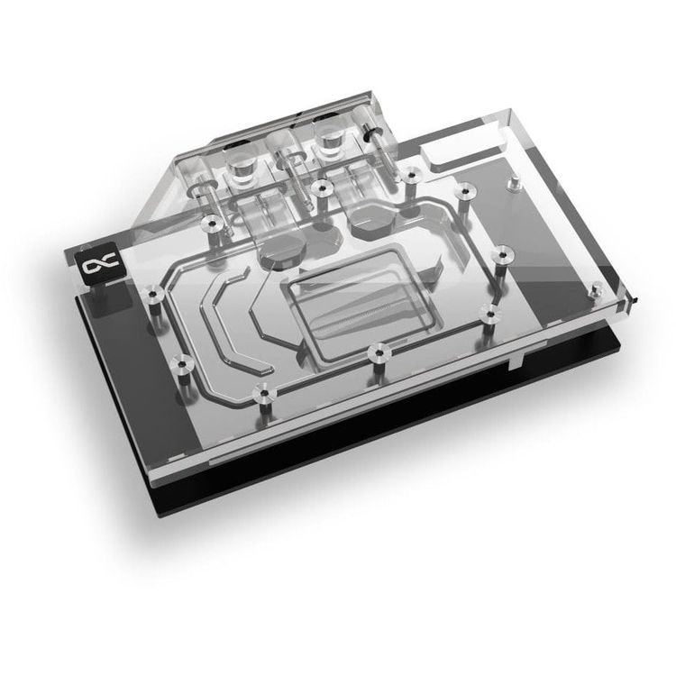 Tootefoto - Alphacool Ice Block Aurora Intel B580 terasest legend/Challenger GPU veejahutus, argb, koos tagaplaadiga - akr l